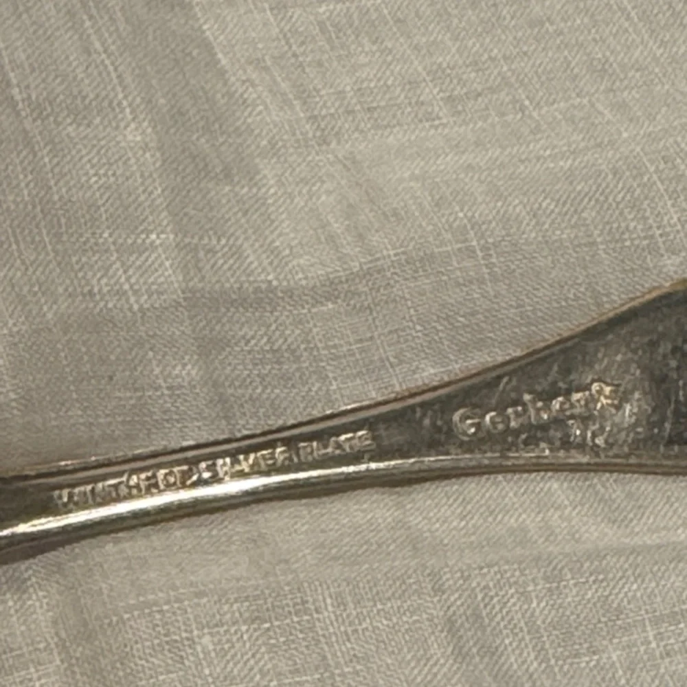 Vintage Silverplate Gerber Baby Spoon 4 1/2